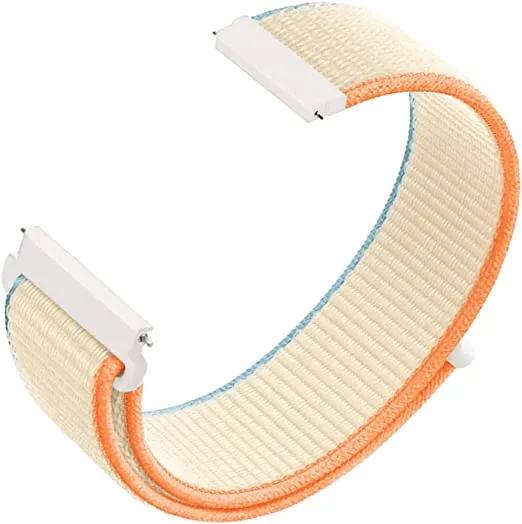 22mm SmartWatch Sport Loop Nylon Bands Indigo