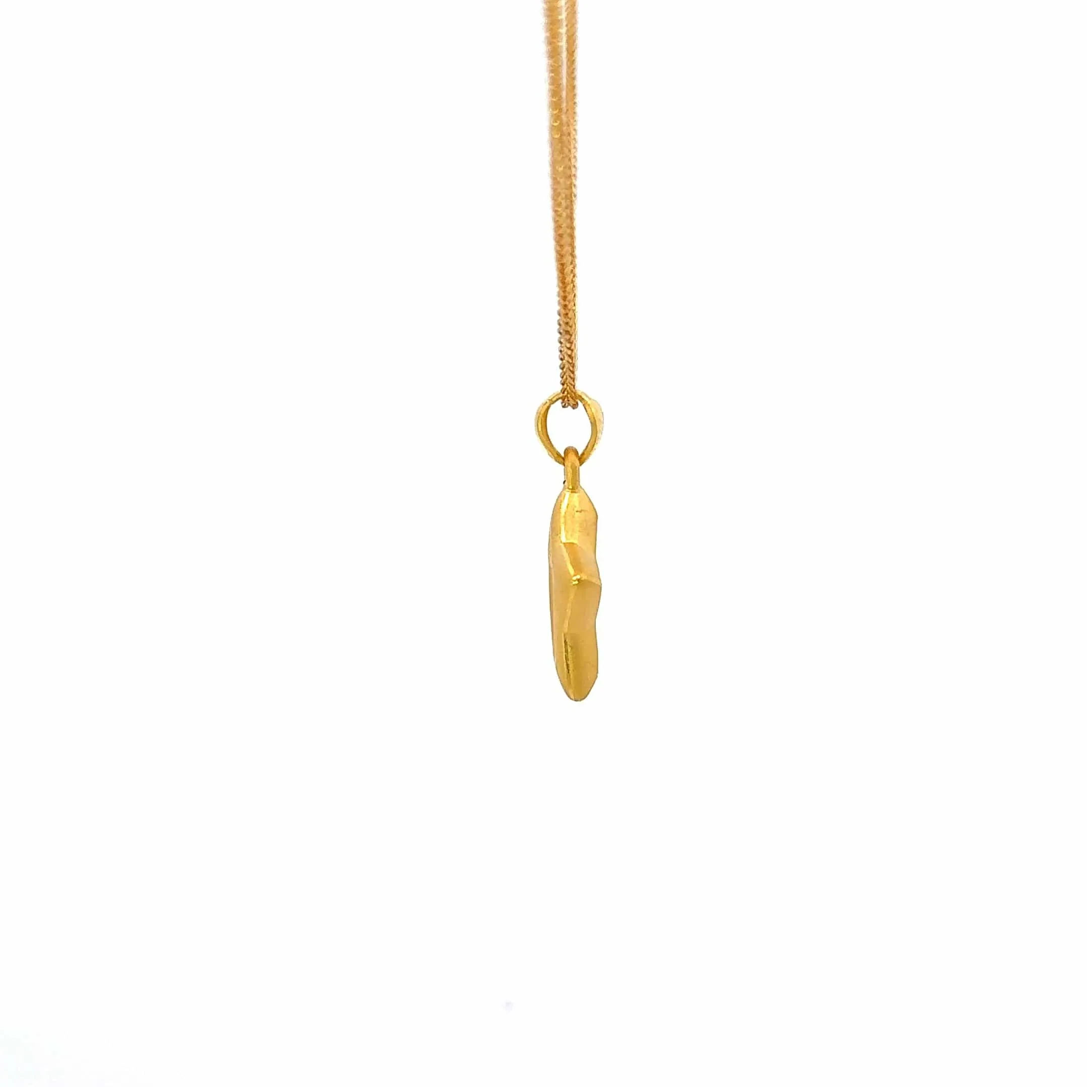 24k Gold Star Pendant Necklace