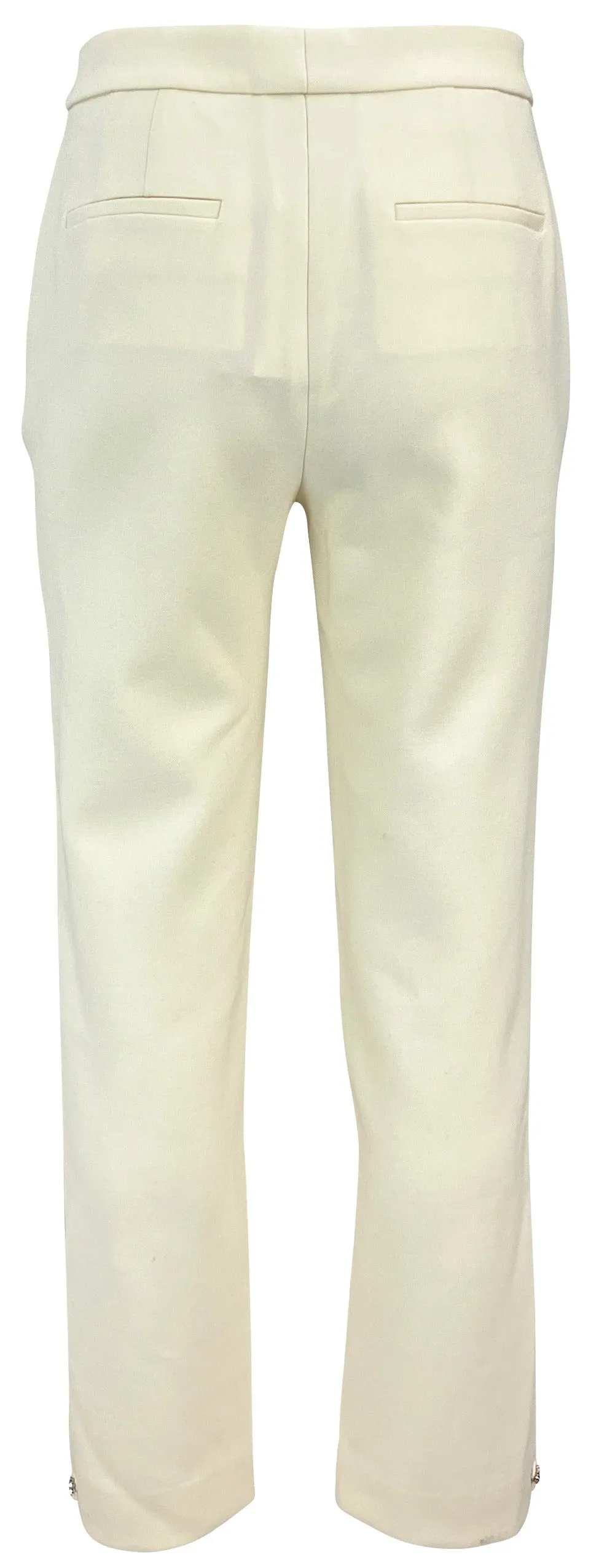 Adam Lippes Harper Pants in Cream