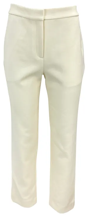 Adam Lippes Harper Pants in Cream