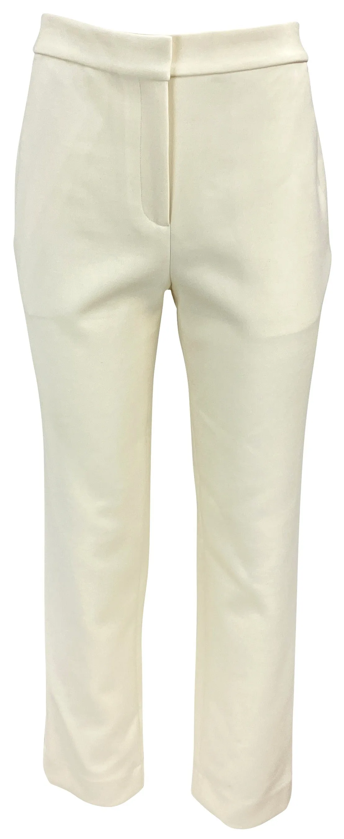 Adam Lippes Harper Pants in Cream