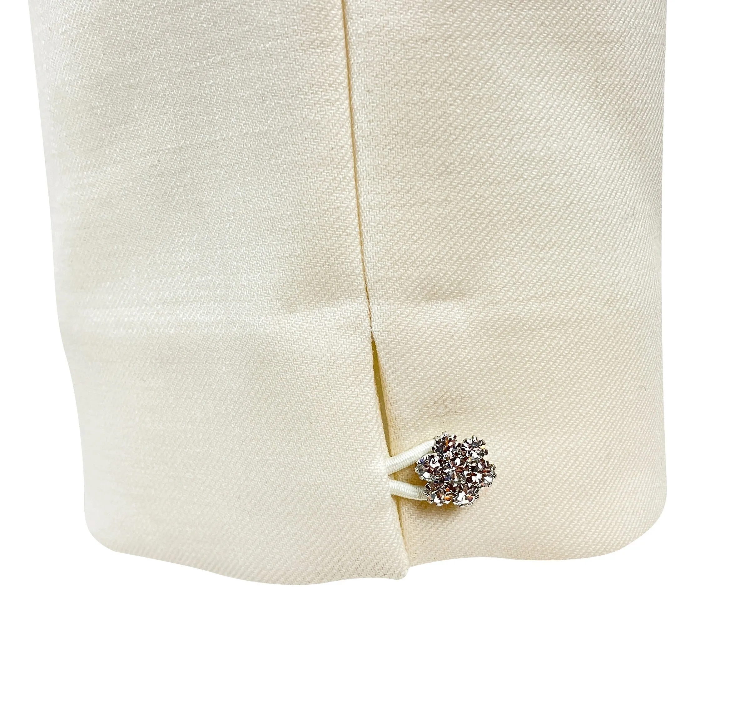 Adam Lippes Harper Pants in Cream