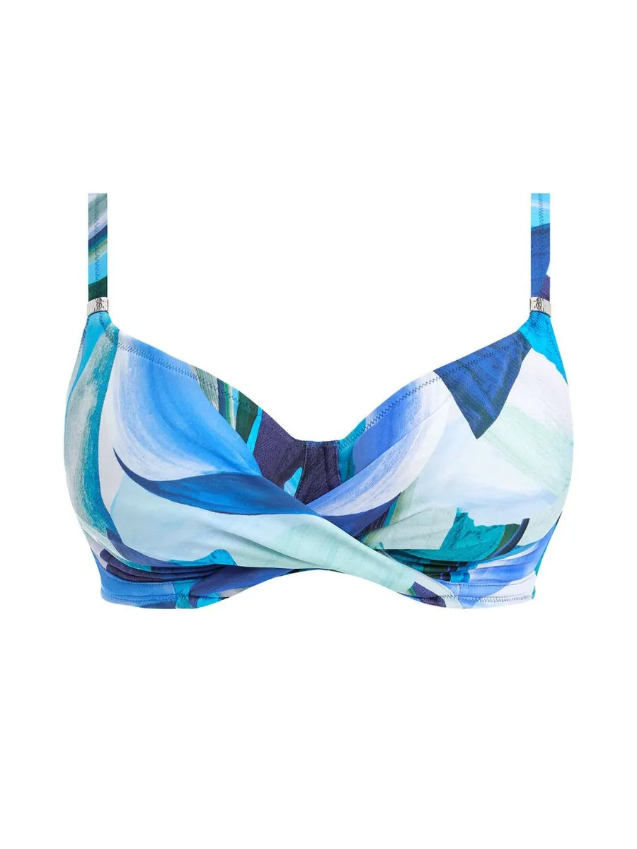 Aguada Beach Full Cup Bikini Top - Splash