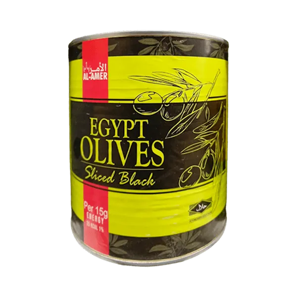 AL AMER EGYPT SLICED BLACK OLIVES 3KG