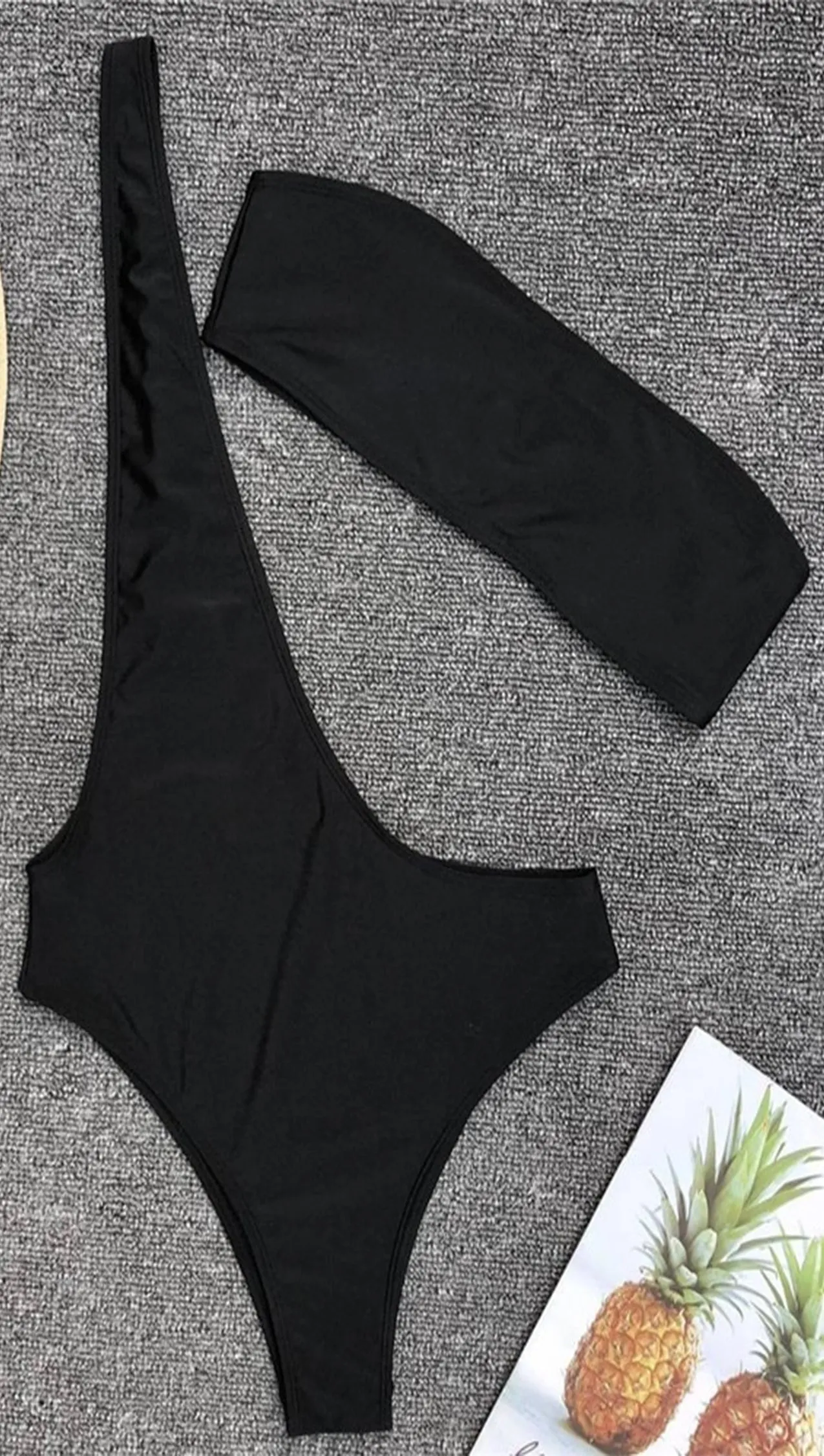 Alandra One Shoulder Asymmetrical Monokini