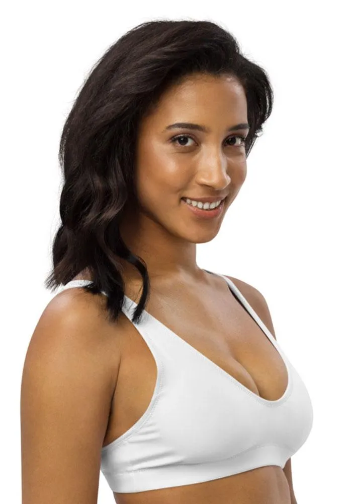 All-Over Print Recycled Padded Bikini Top