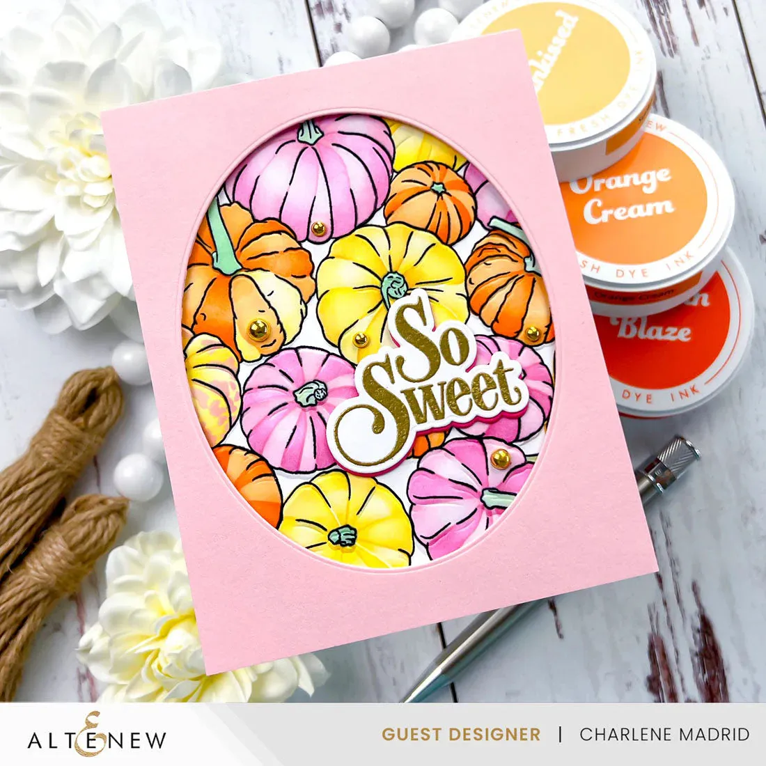 Altenew Warm & Cozy Fresh Dye Ink Pad - Autumn Blaze