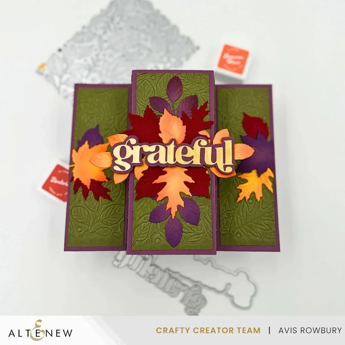 Altenew Warm & Cozy Fresh Dye Ink Pad - Autumn Blaze