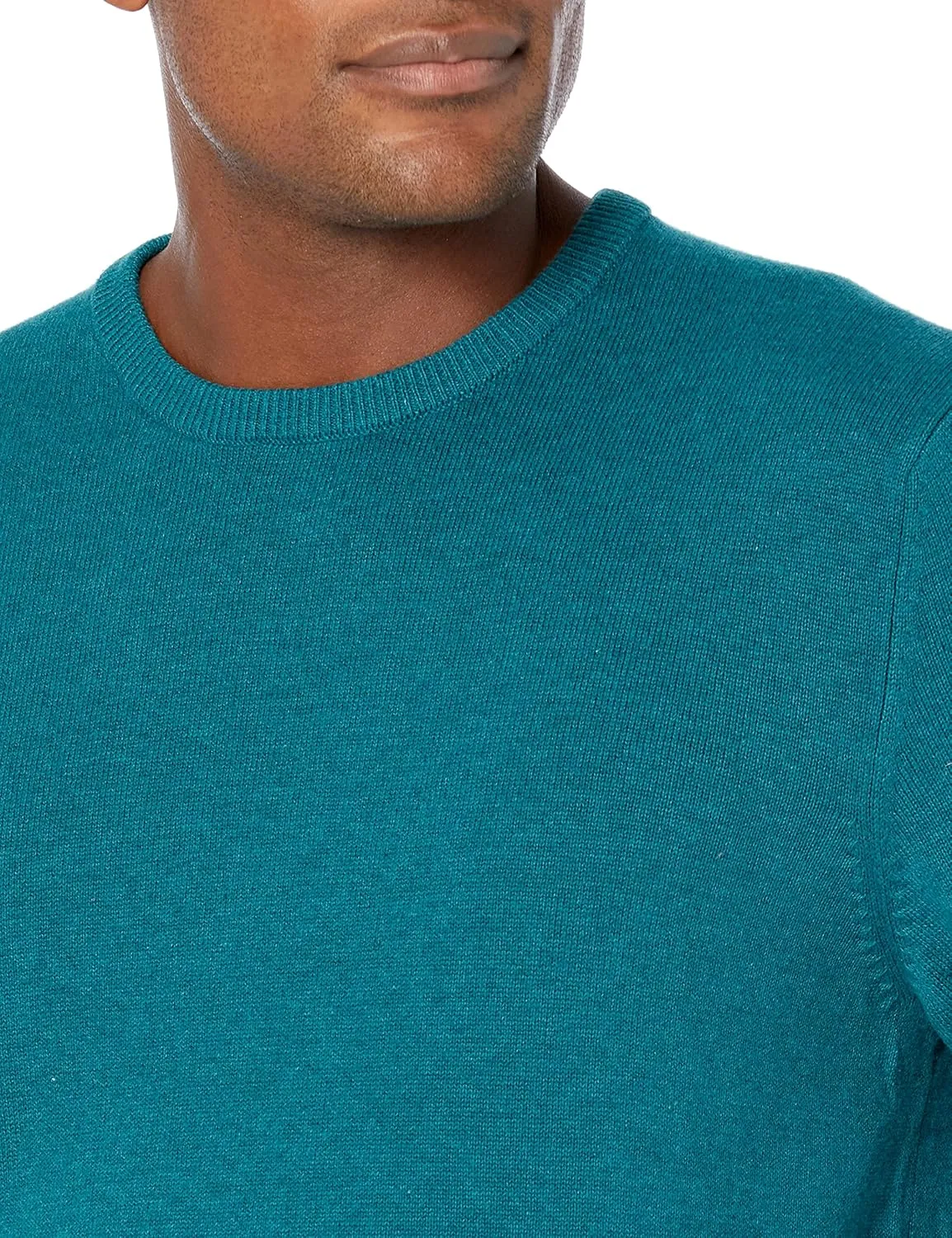 Amazon Essentials Men's Long-Sleeve Crewneck Sweater, 100% Cotton, Big & Tall Options Available