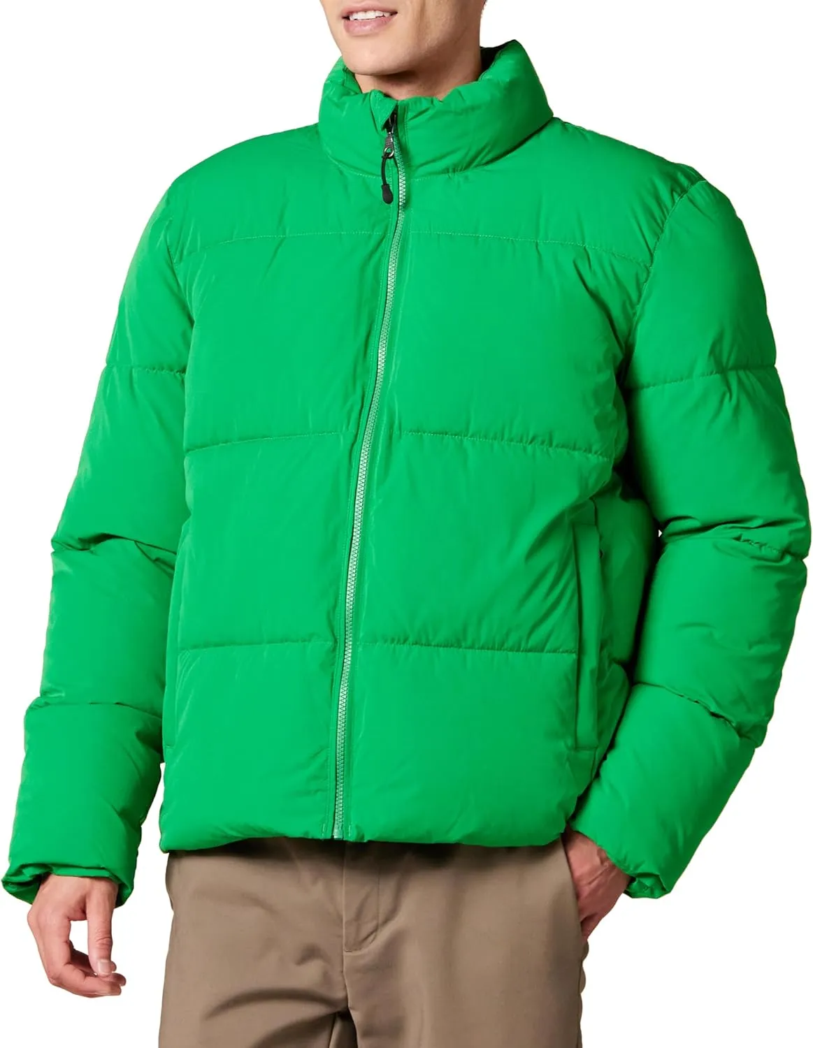 Amazon Essentials Men's Mock Neck Heavyweight Puffer Coat (Available in Big & Tall)