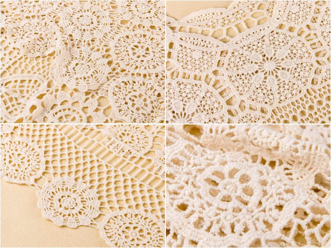 Anna-Kaci Women's Crochet Long Vest Boho Sleeveless Kimono Dress Swimwear Cover up