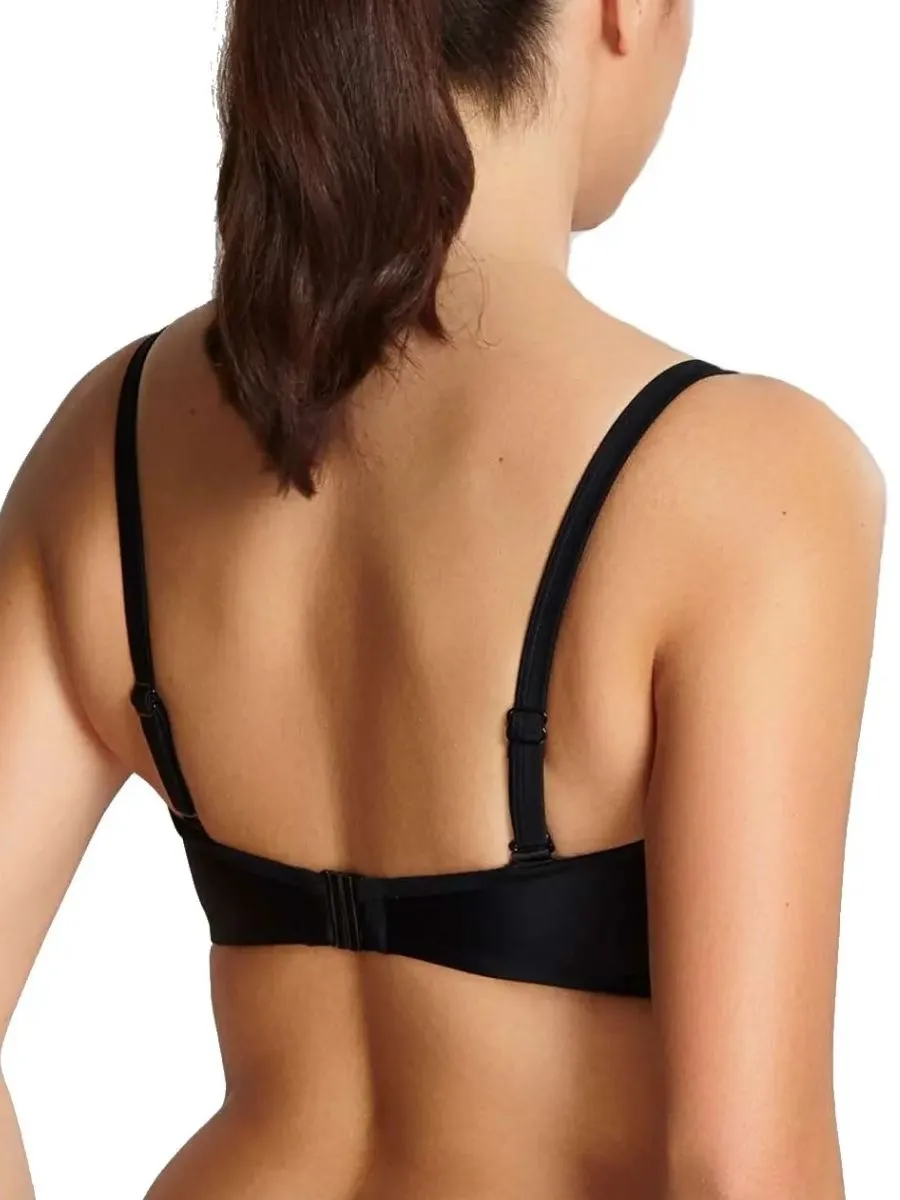 Anya Bandeau Bikini Top - Black