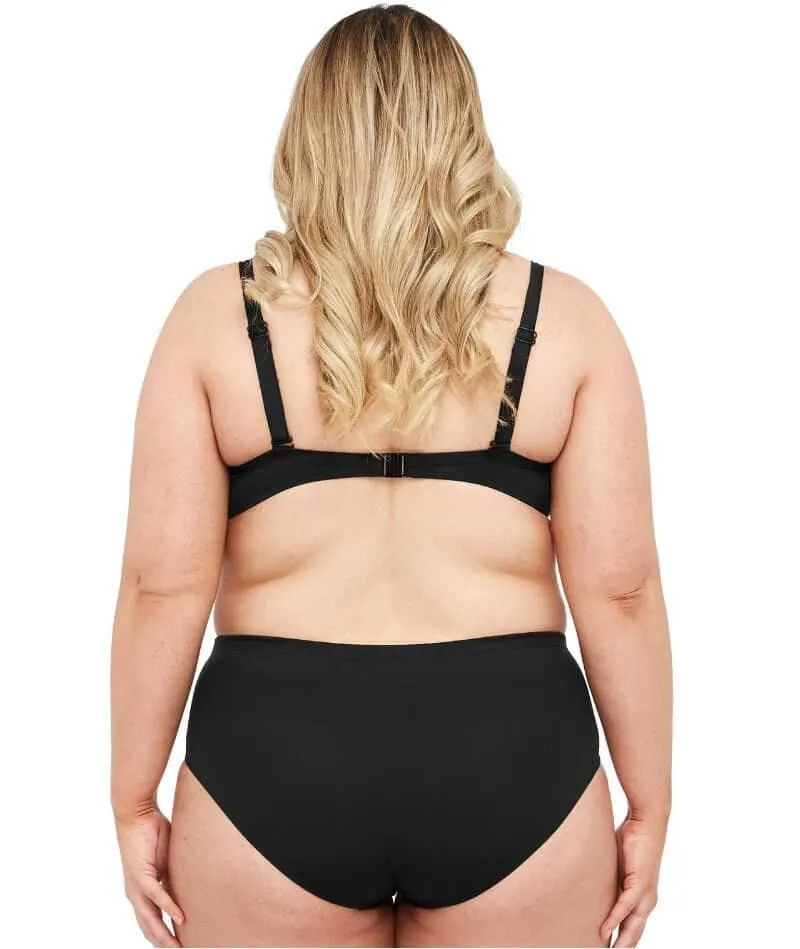 Artesands Control Mid Rise Basic Brief - Black