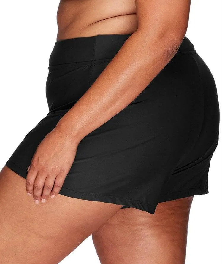 Artesands Hues High Waist Swim Short - Black