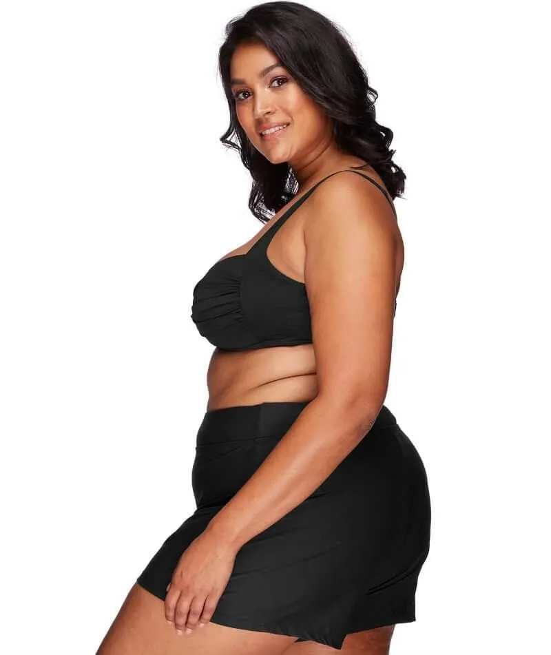 Artesands Hues High Waist Swim Short - Black