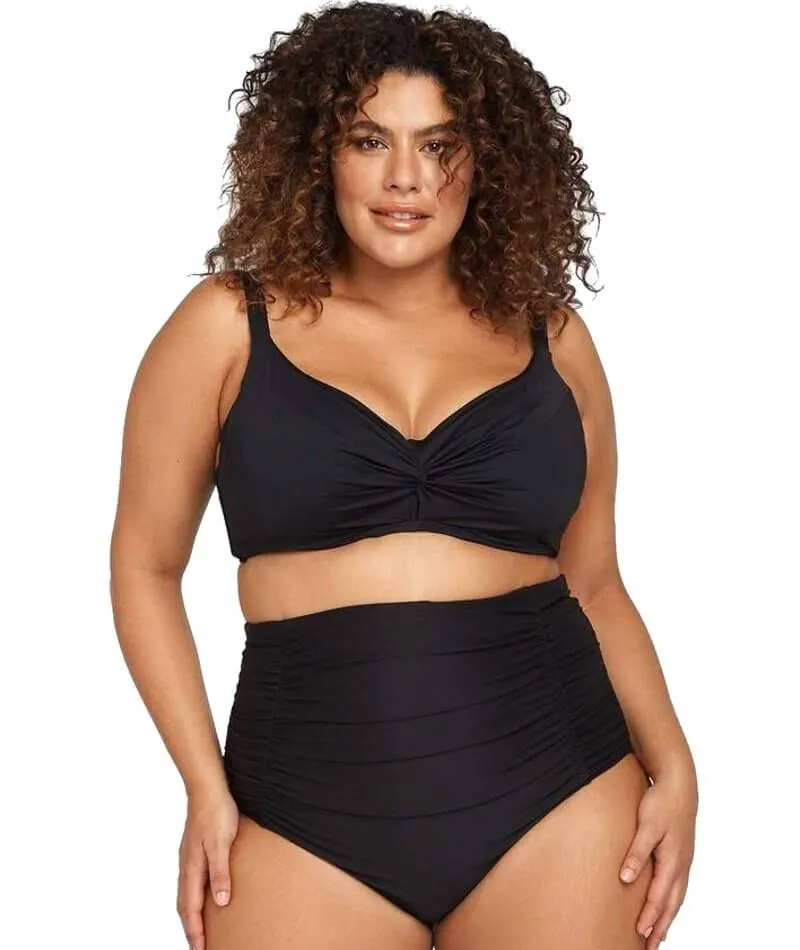 Artesands Hues Raphael High Waist Swim Pant - Black