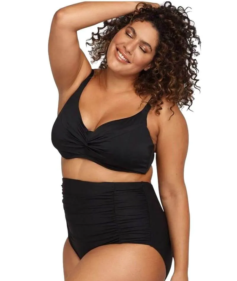 Artesands Hues Raphael High Waist Swim Pant - Black