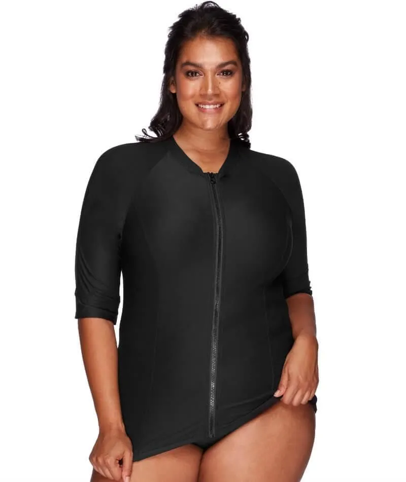 Artesands Sunsafe Short Sleeve Top - Black