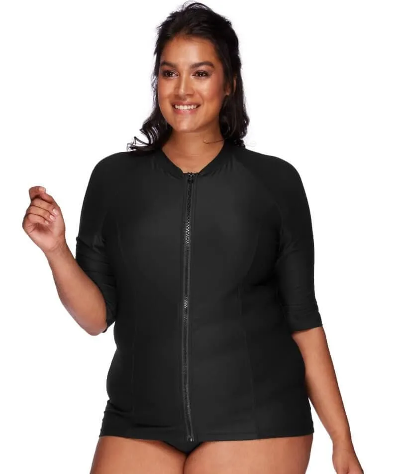 Artesands Sunsafe Short Sleeve Top - Black