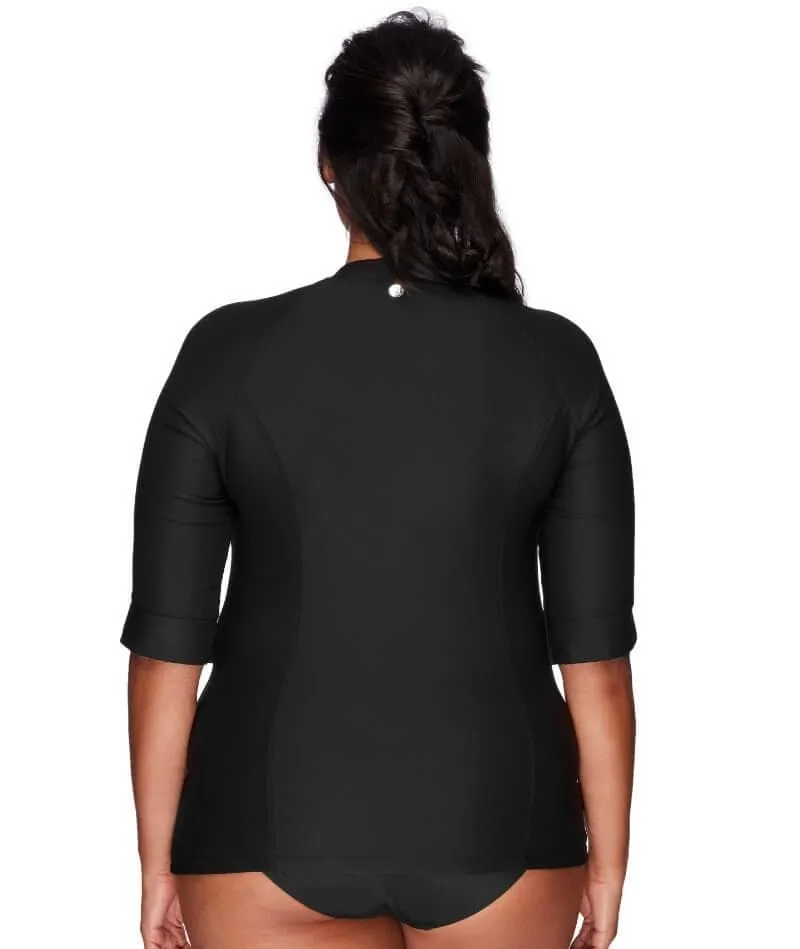 Artesands Sunsafe Short Sleeve Top - Black
