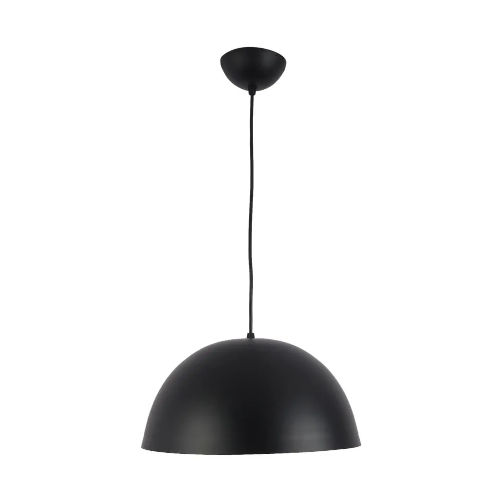 Balck Metal Single Hanging Light - GOLA-12-P5-BK-GD