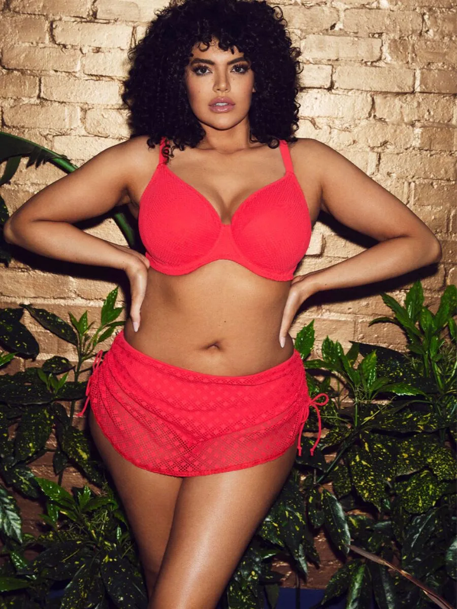 Bazaruto Plunge Bikini Top - Sunset