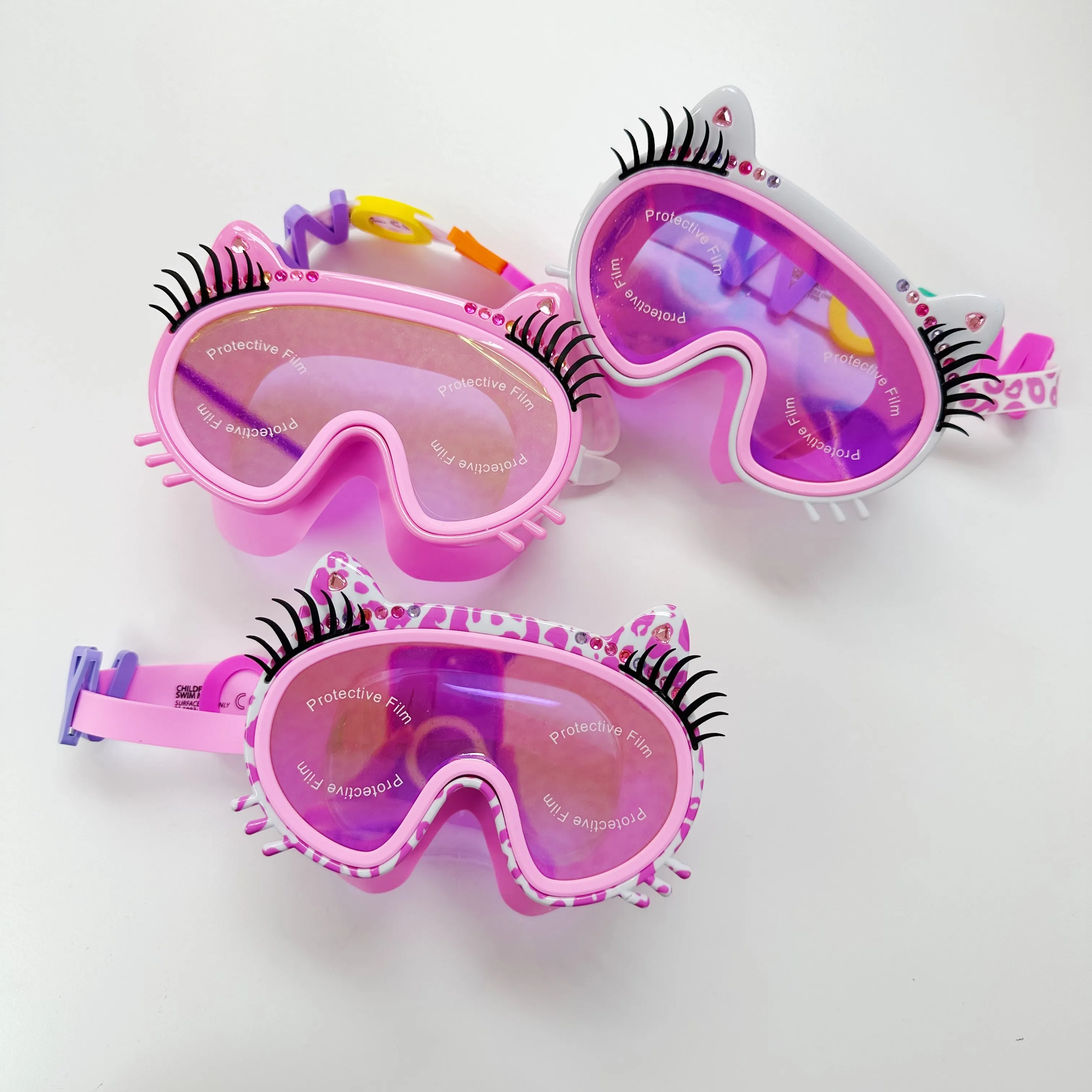 Bling2o Cat Nip Pink Clawdia Swim Mask