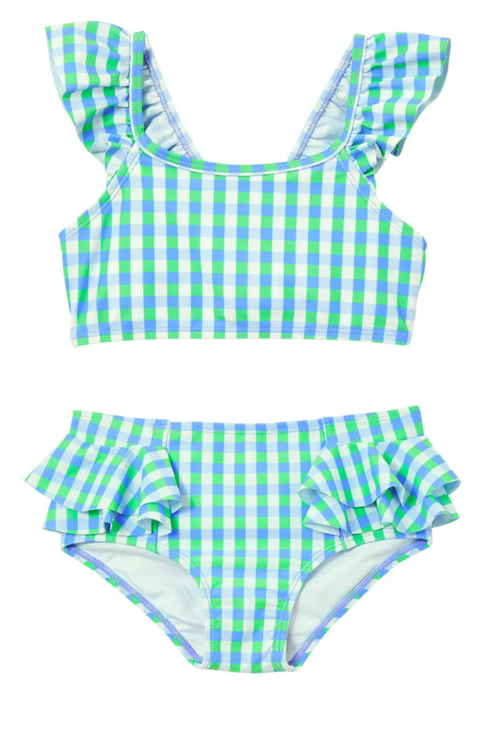 Blue Gingham Bikini
