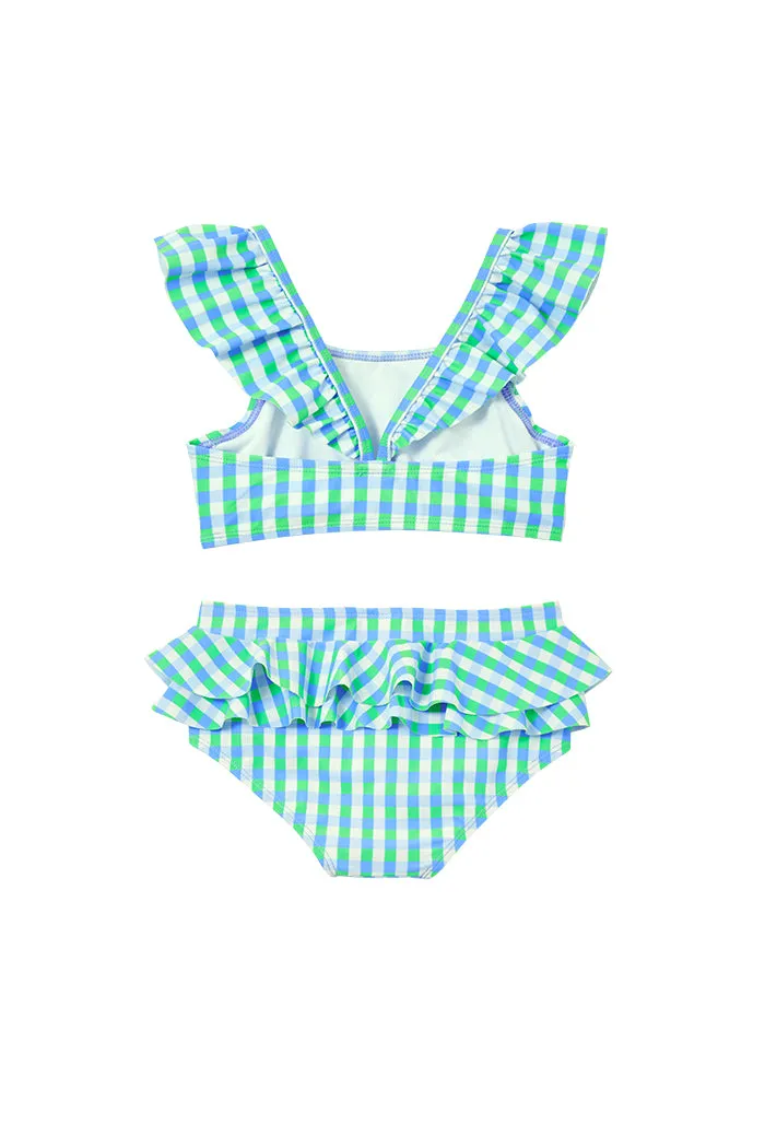 Blue Gingham Bikini