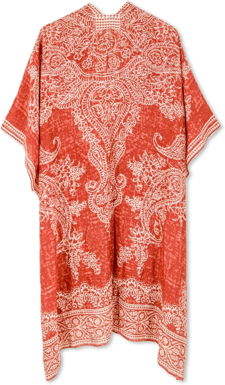 Breezy Lane Women's Kimono Cardigan Summer Swimsuit Coverups Beach Cover Up with Floral Print for Vacation
