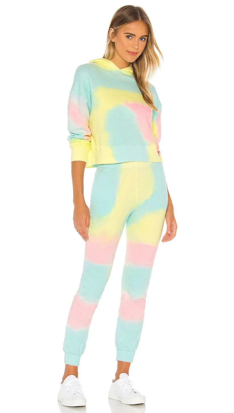 Burl Sweatshirt Rainbow Tie Dye