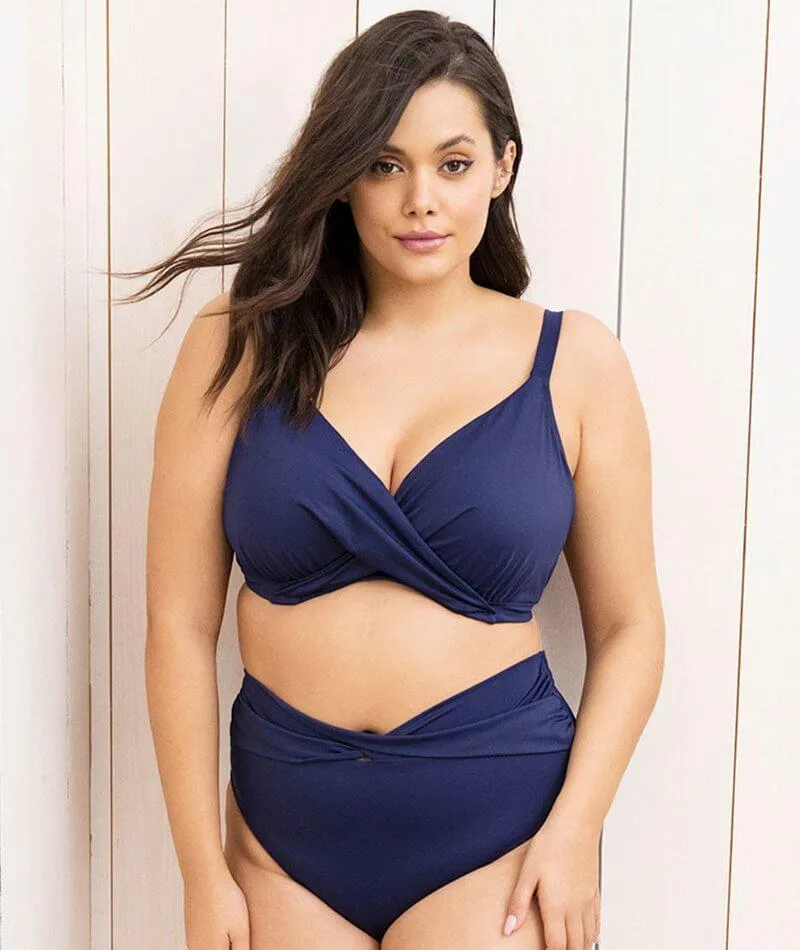 Elomi Swim Magnetic Full Bikini Brief - Midnight