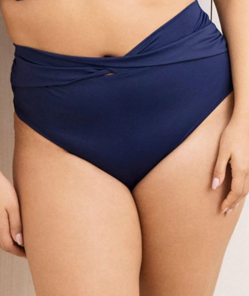Elomi Swim Magnetic Full Bikini Brief - Midnight