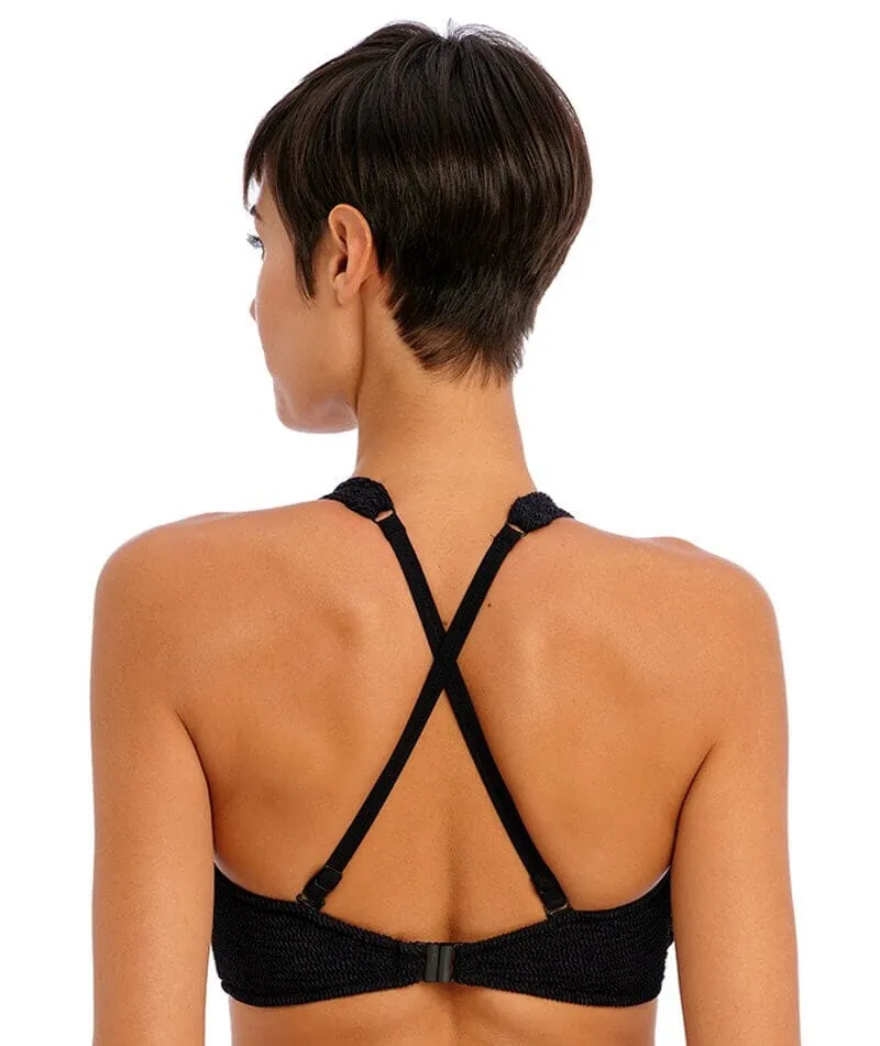 Freya Swim Ibiza Waves Underwire Bralette Bikini Top - Black