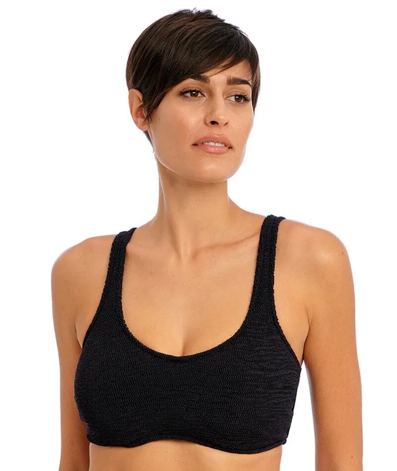 Freya Swim Ibiza Waves Underwire Bralette Bikini Top - Black