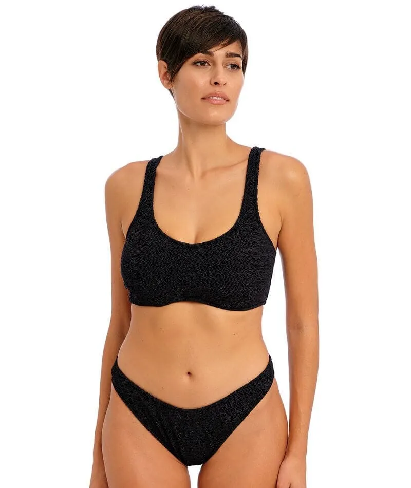 Freya Swim Ibiza Waves Underwire Bralette Bikini Top - Black