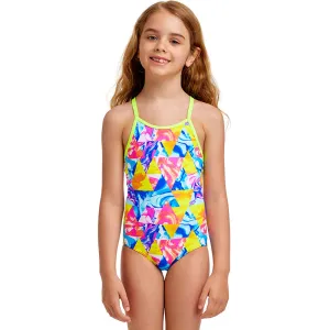 Funkita - Swirl Stopper - Toddler Girls Printed One Piece