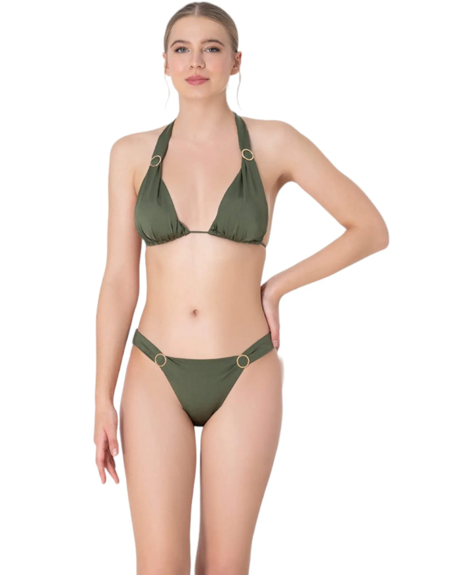 Low-Rise Two-Pieces Swimwear Set