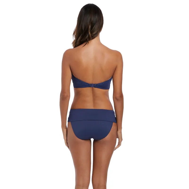 Marseille Twilight Blue Fold Bikini Brief - Fantasie Swim