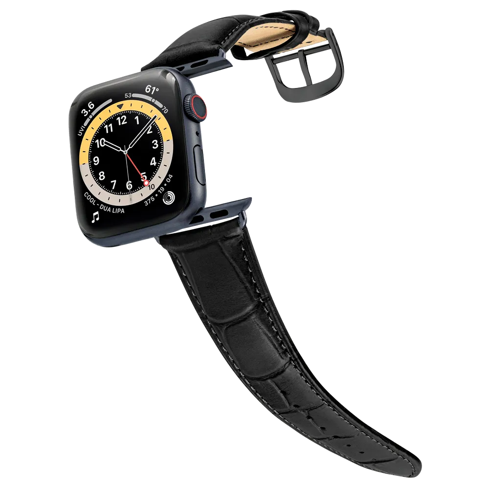 Men's Matte Midnight Black w/ Black Buckle