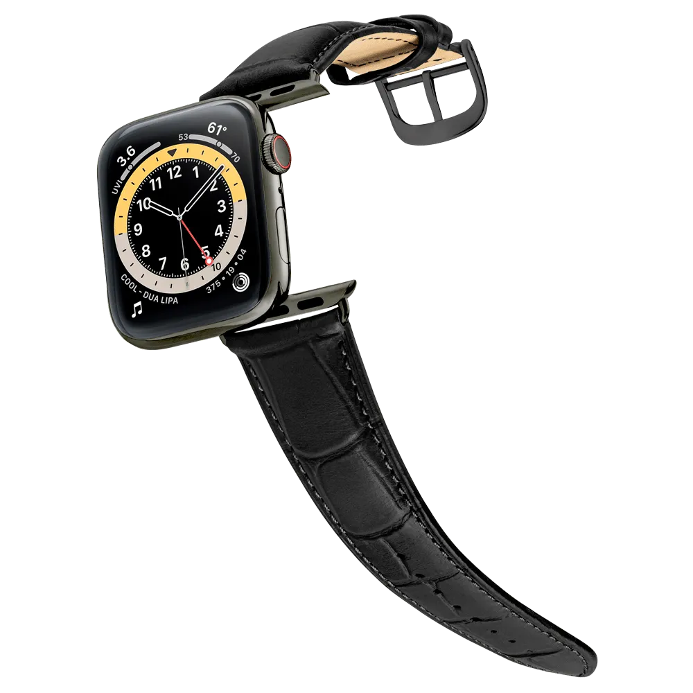 Men's Matte Midnight Black w/ Black Buckle