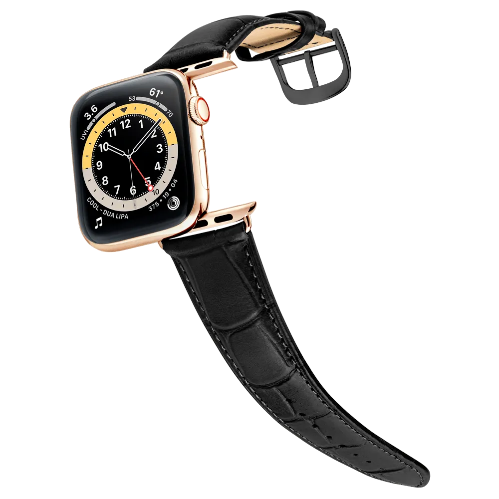 Men's Matte Midnight Black w/ Black Buckle