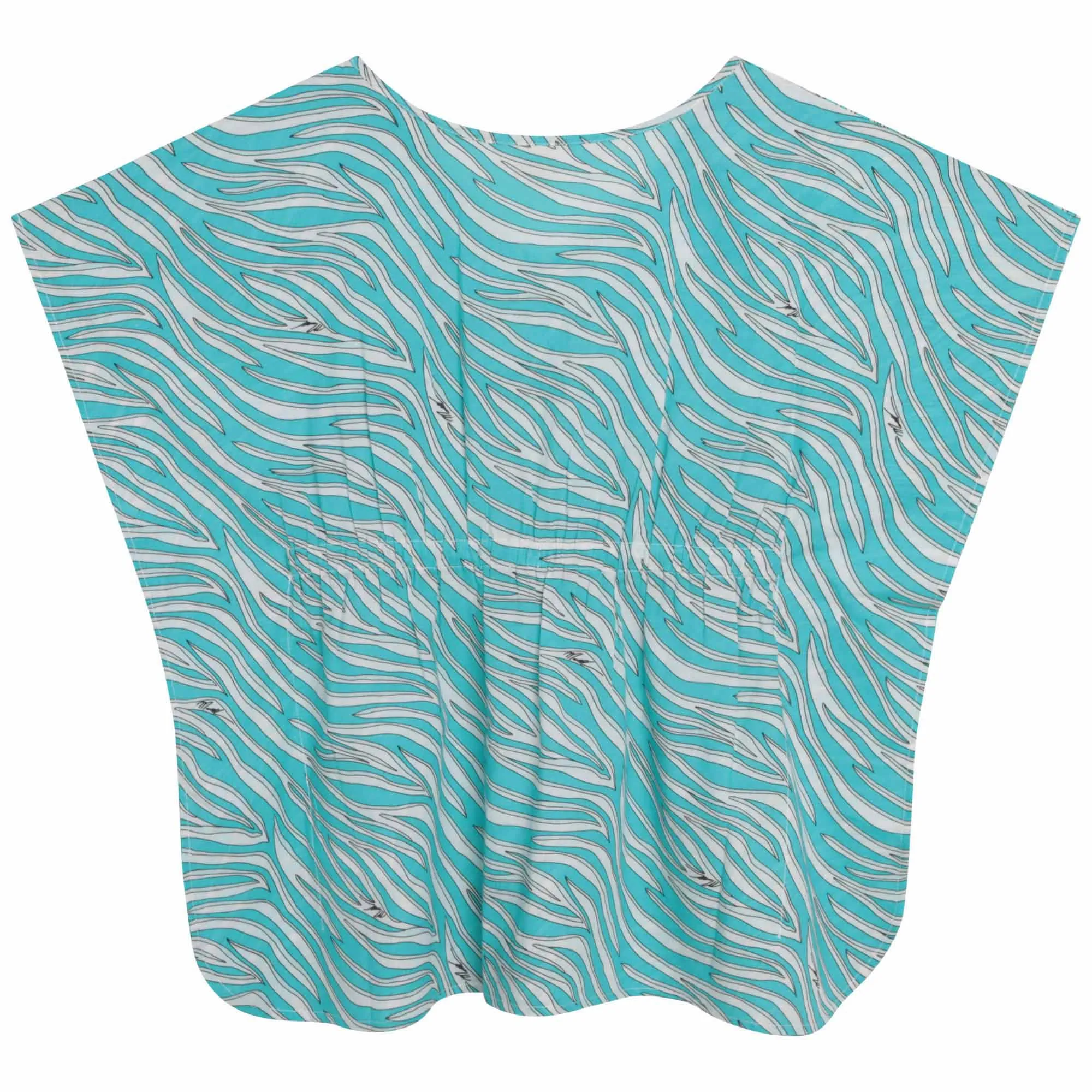 Michael Kors Teal Cover-Up Top