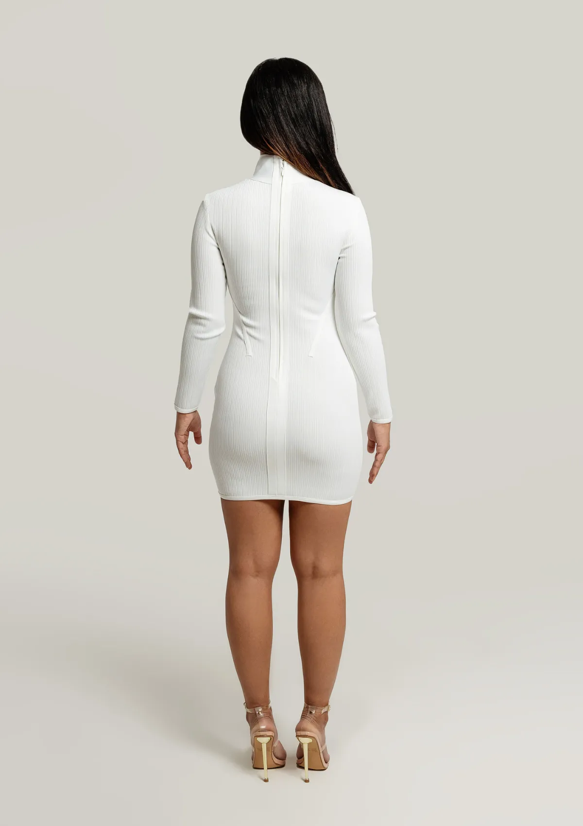 Natalia Dress - White