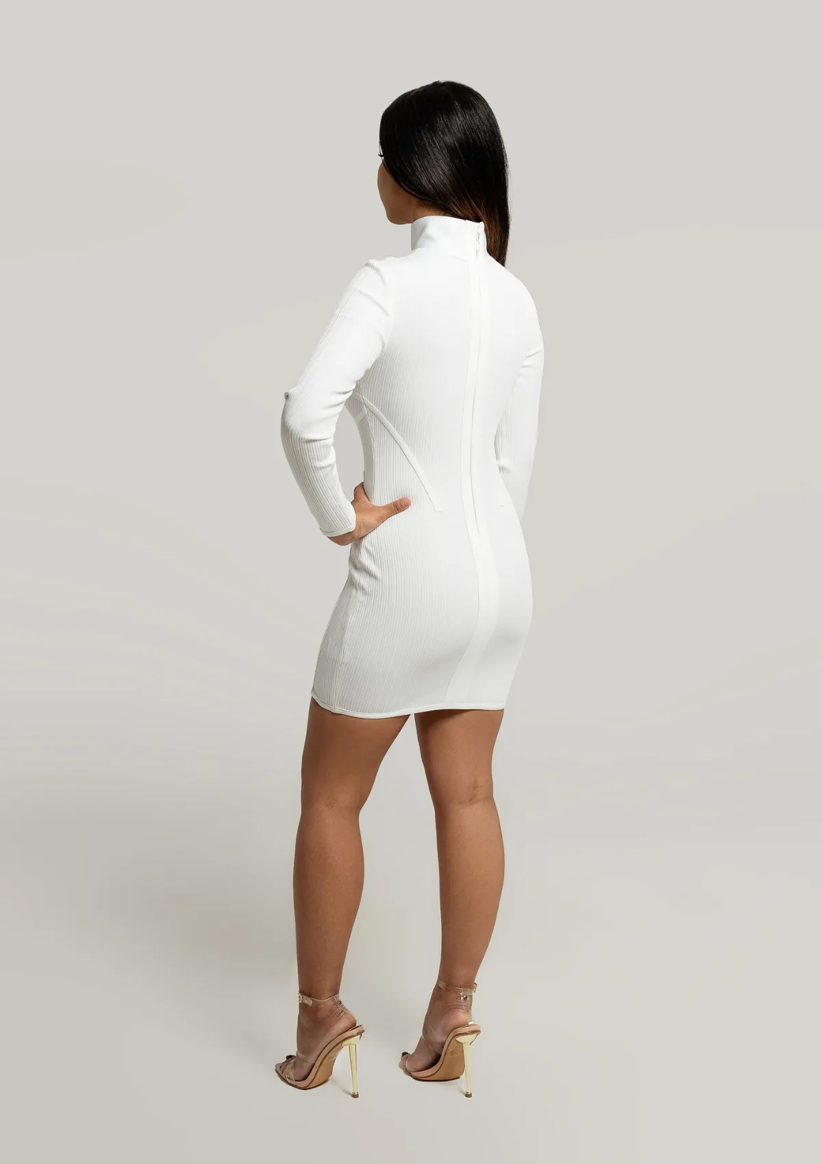 Natalia Dress - White