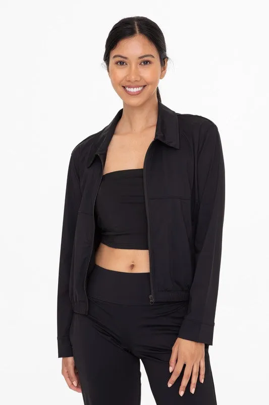 Nylon Blend Active Jacket