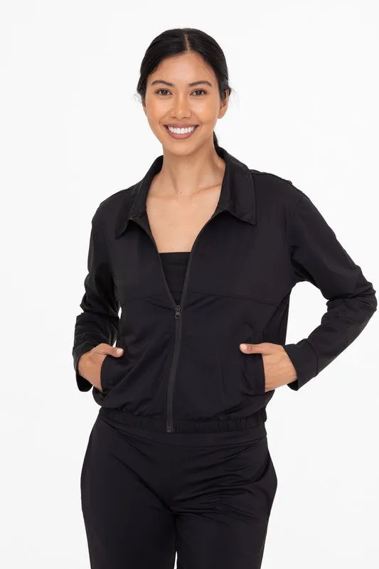 Nylon Blend Active Jacket