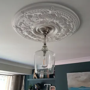 Ornate Victorian Plaster Ceiling Rose 710mm dia. LPR011