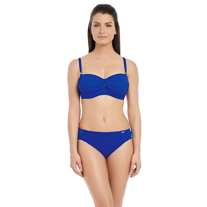 Ottawa Mid Rise Bikini Brief Pacific Blue - Fantasie Swim