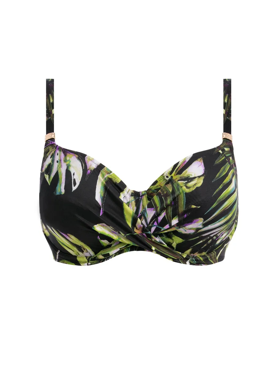 Palm Valley Full Cup Bikini Top - Black